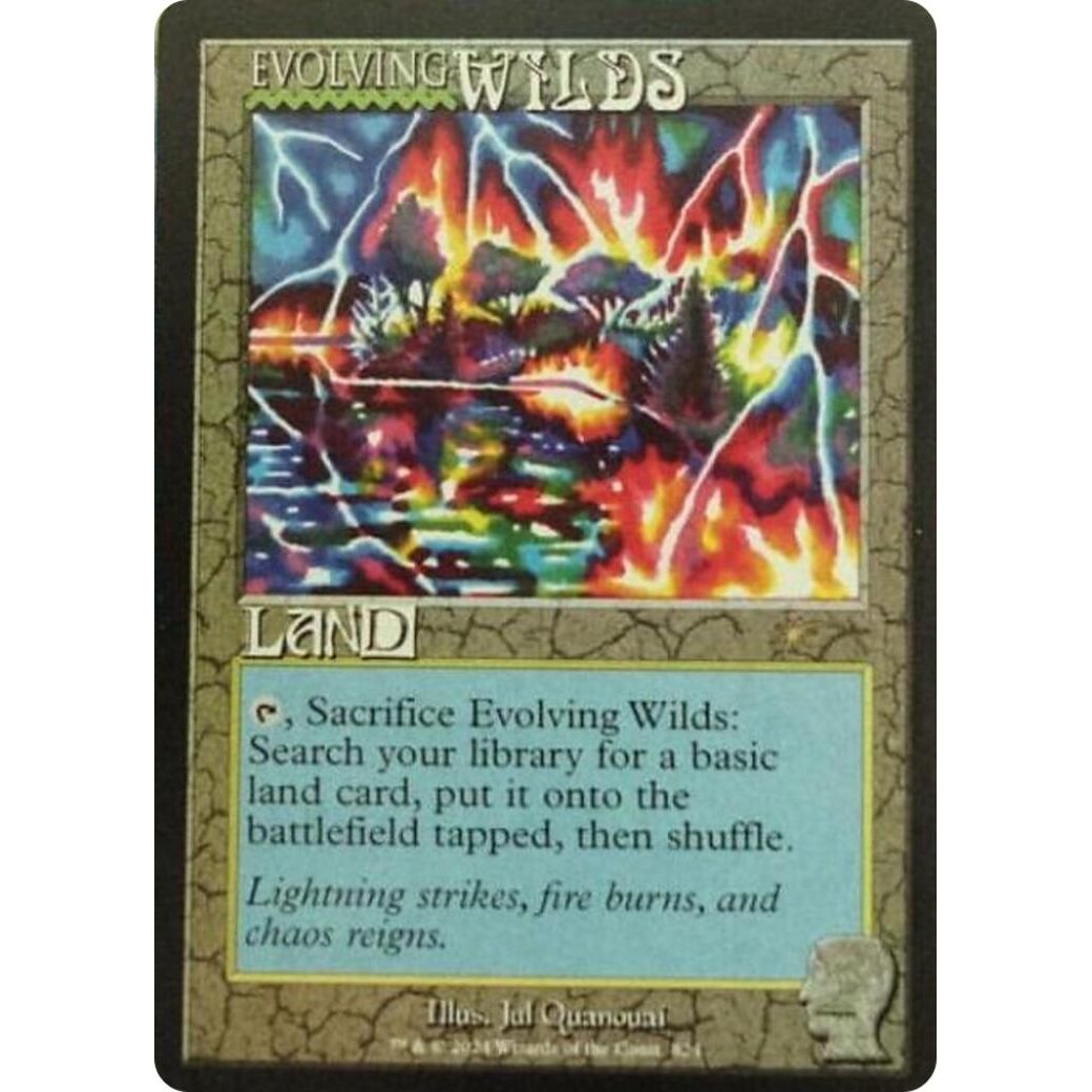 Image for Evolving Wilds (Rainbow Foil) (824) (SLD) - Magic: The Gathering