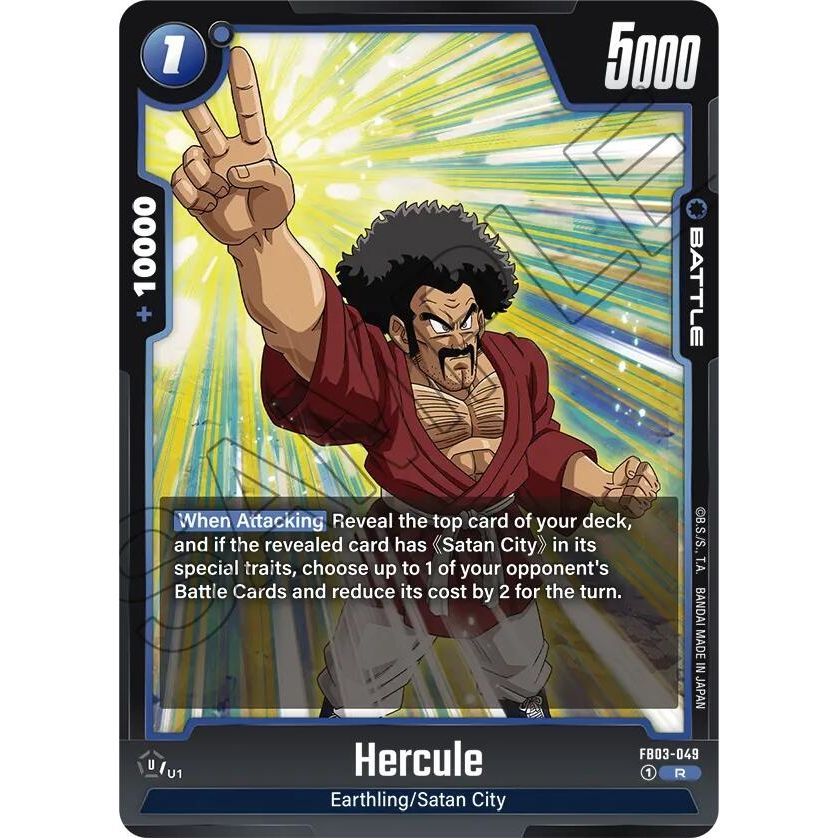 Image for Hercule (FB03-049) (FB03) - Dragon Ball Super: Fusion World