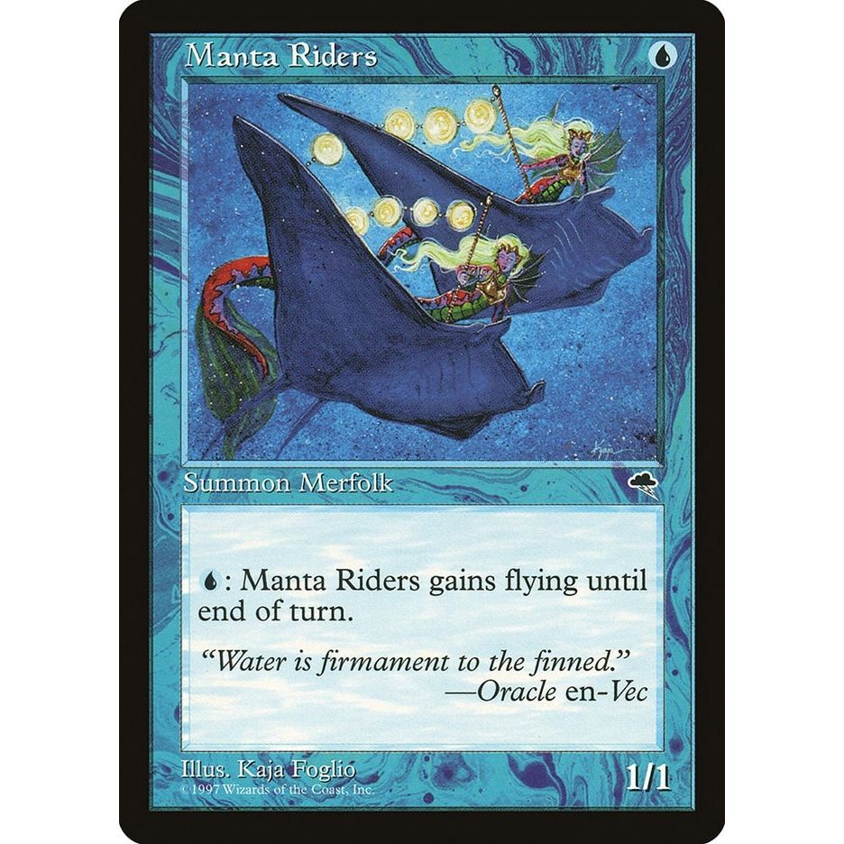 Image for Manta Riders (74) (TMP) - Magic: The Gathering