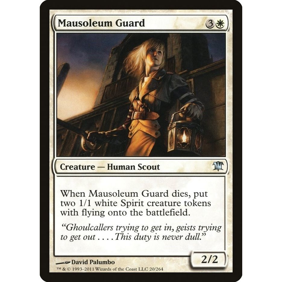 Image for Mausoleum Guard (20) (ISD) - Magic: The Gathering