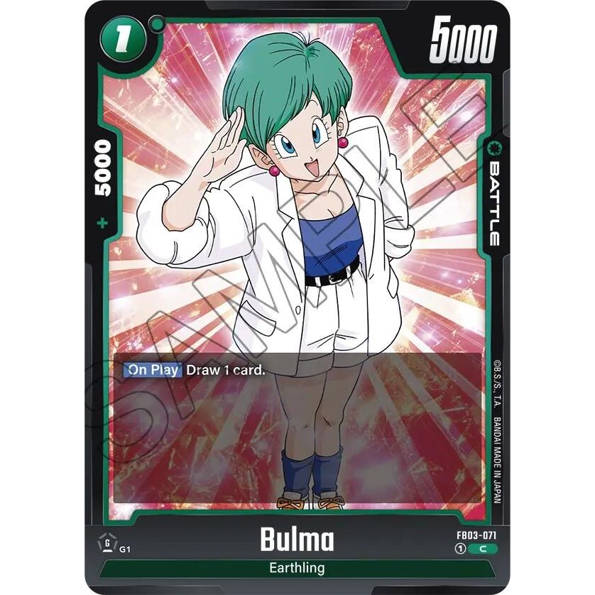 Image for Bulma - FB03-071 (FB03-071) (FB03) - Dragon Ball Super: Fusion World
