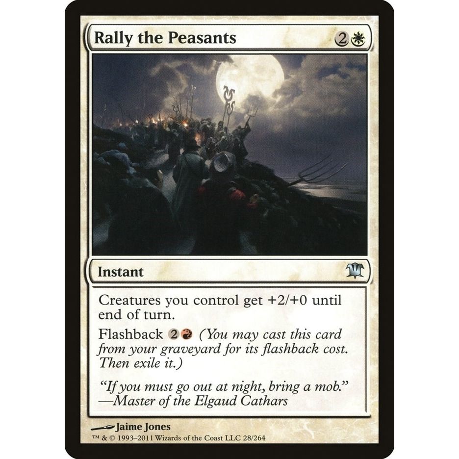 Image for Rally the Peasants (28) (ISD) - Magic: The Gathering