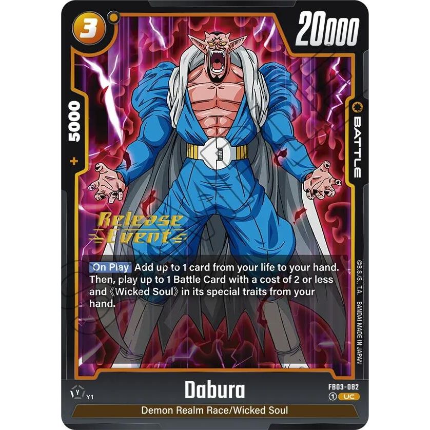Image for Dabura - FB03-082 (FB03-082) (FB03_PR) - Dragon Ball Super: Fusion World
