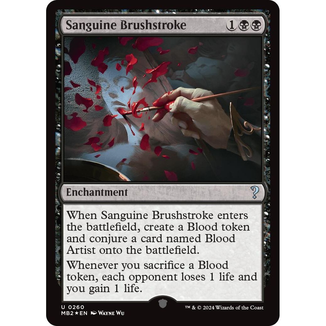 Image for Sanguine Brushstroke (260) (MB2) - Magic: The Gathering