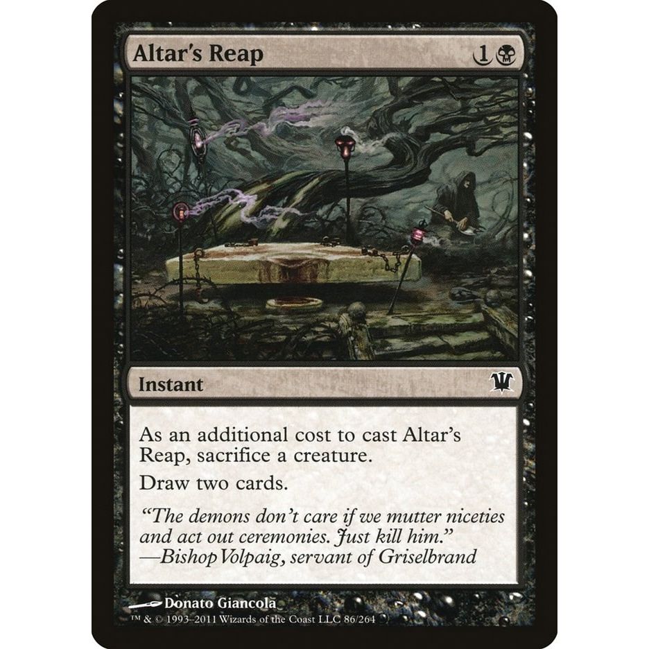 Image for Altar's Reap (86) (ISD) - Magic: The Gathering