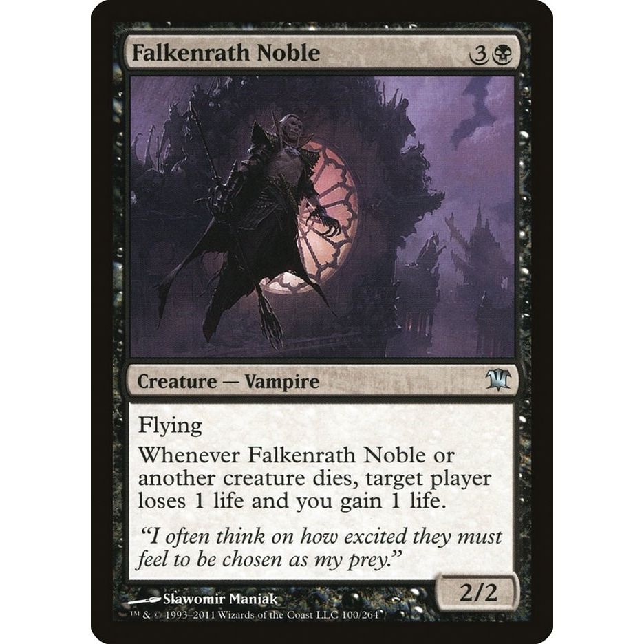 Image for Falkenrath Noble (100) (ISD) - Magic: The Gathering