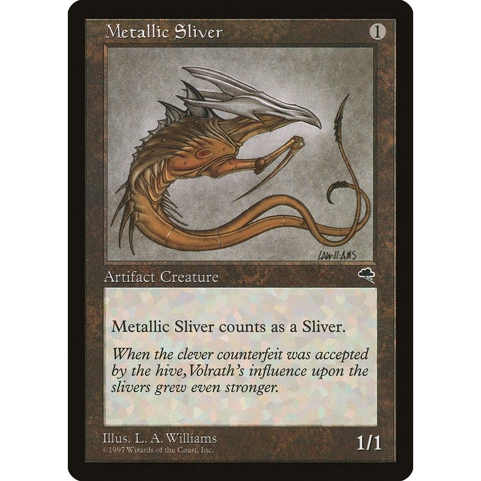Image for Metallic Sliver (297) (TMP) - Magic: The Gathering