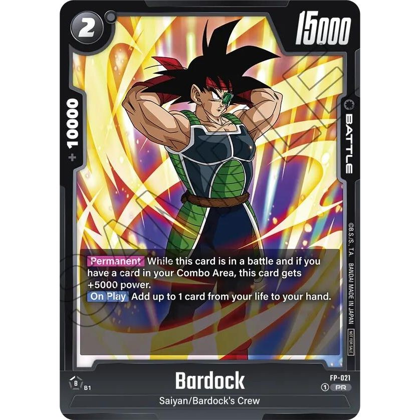 Image for Bardock - FP-021 (FP-021) (DBSFW_PR) - Dragon Ball Super: Fusion World