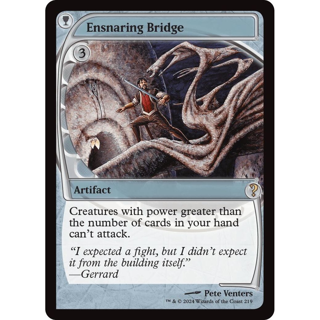 Image for Ensnaring Bridge (Future Sight) (219) (MB2) - Magic: The Gathering