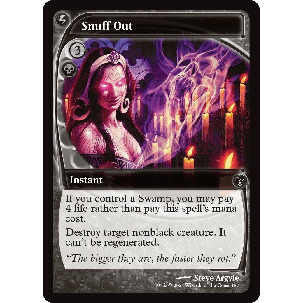 Image for Snuff Out (Future Sight) (187) (MB2) - Magic: The Gathering