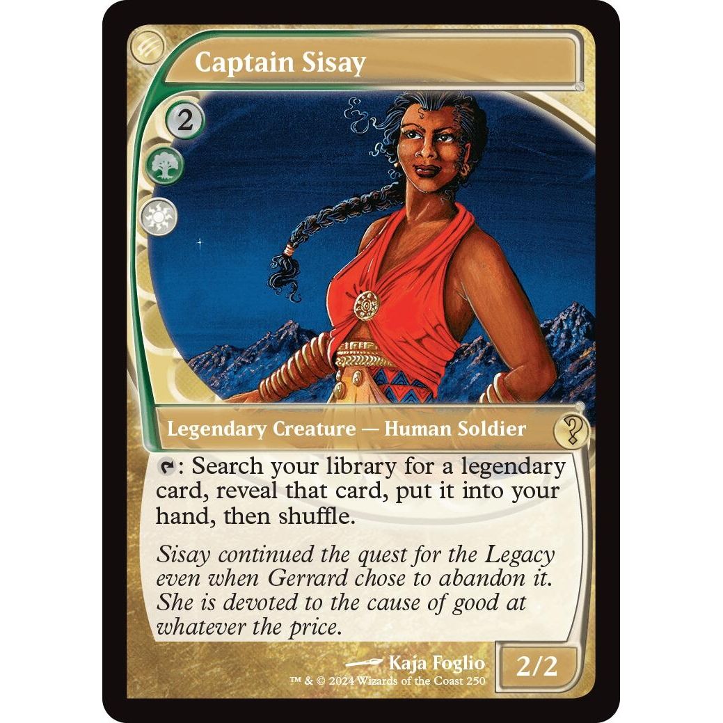 Image for Captain Sisay (Future Sight) (250) (MB2) - Magic: The Gathering
