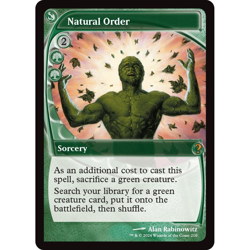 Image for Natural Order (Future Sight) (210) (MB2) - Magic: The Gathering