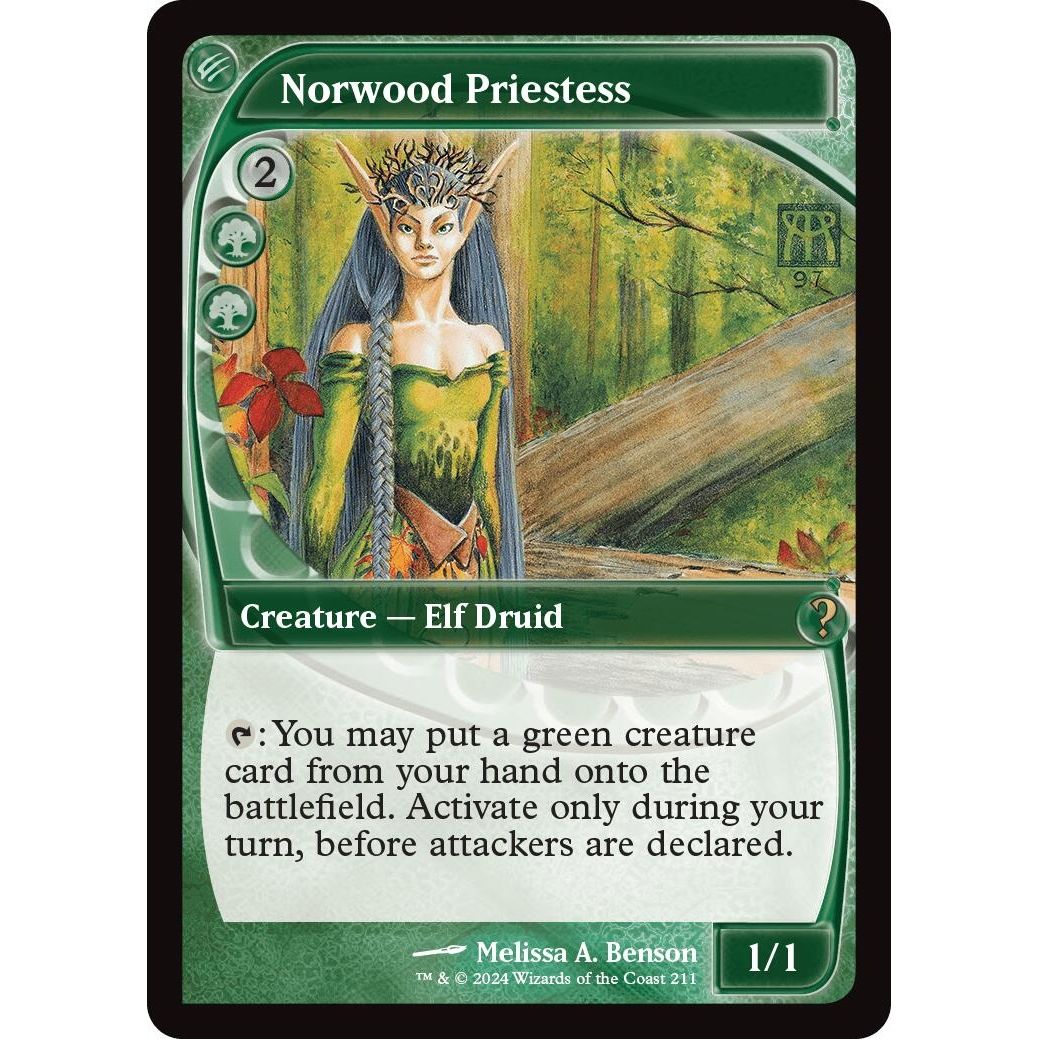 Image for Norwood Priestess (Future Sight) (211) (MB2) - Magic: The Gathering
