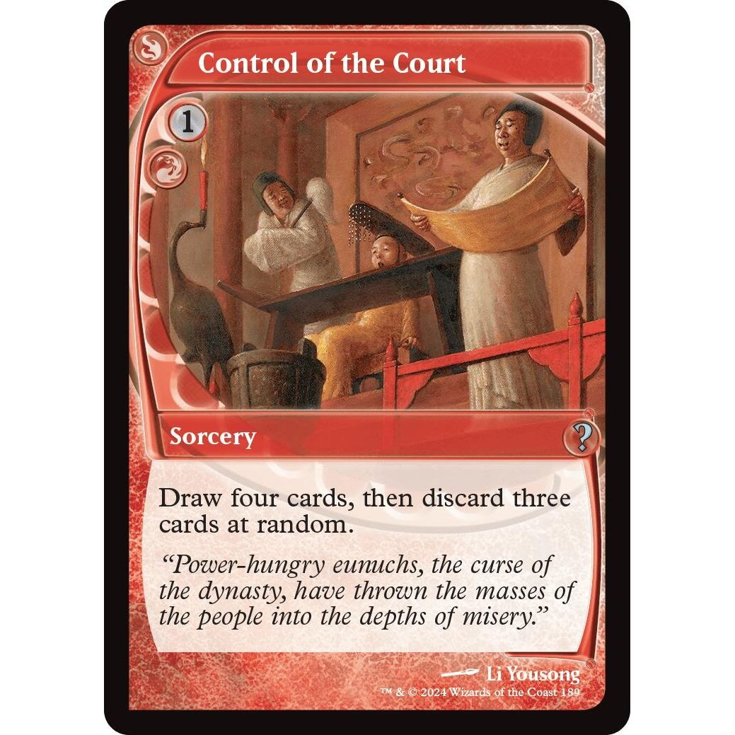 Image for Control of the Court (Future Sight) (189) (MB2) - Magic: The Gathering