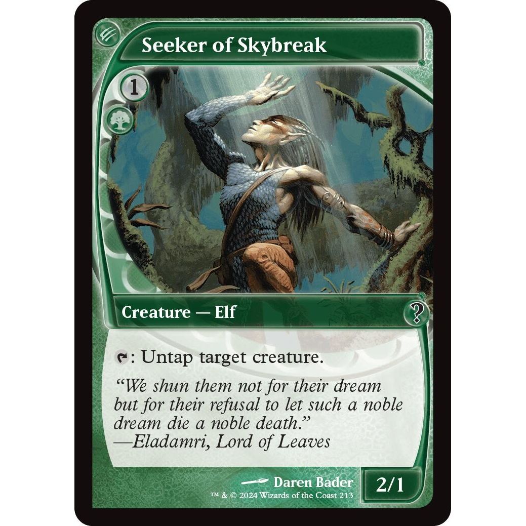 Image for Seeker of Skybreak (Future Sight) (213) (MB2) - Magic: The Gathering