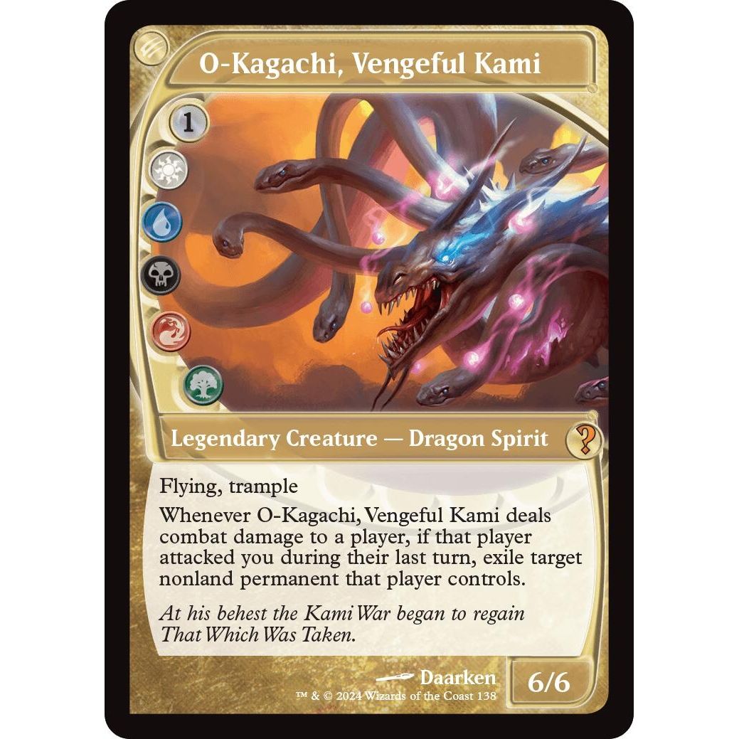Image for O-Kagachi, Vengeful Kami (Future Sight) (138) (MB2) - Magic: The Gathering