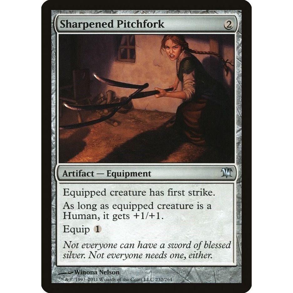 Image for Sharpened Pitchfork (232) (ISD) - Magic: The Gathering