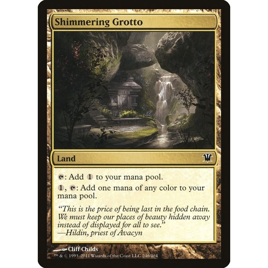 Image for Shimmering Grotto (246) (ISD) - Magic: The Gathering