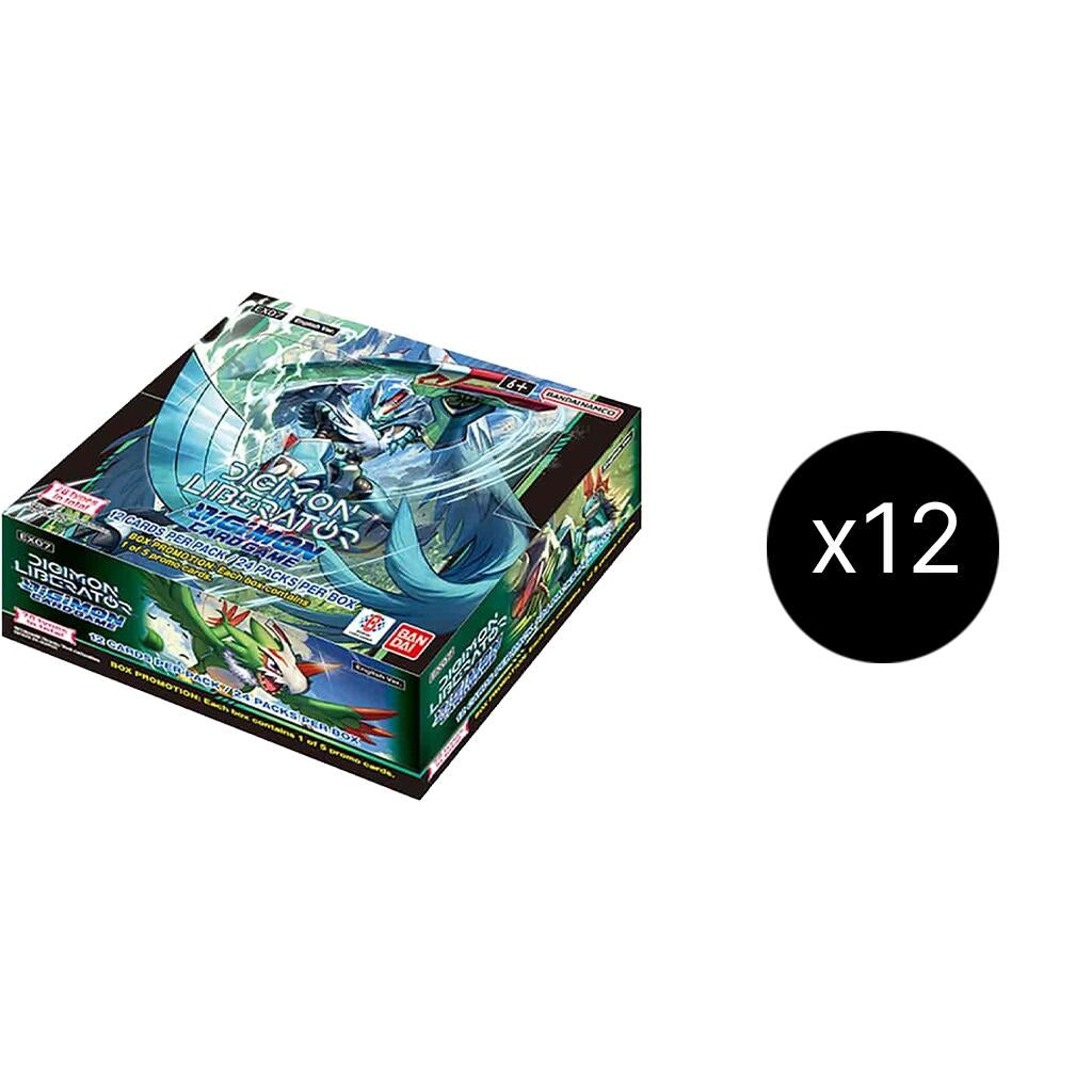 Image for Digimon LIBERATOR Booster Box Case - Digimon Card Game