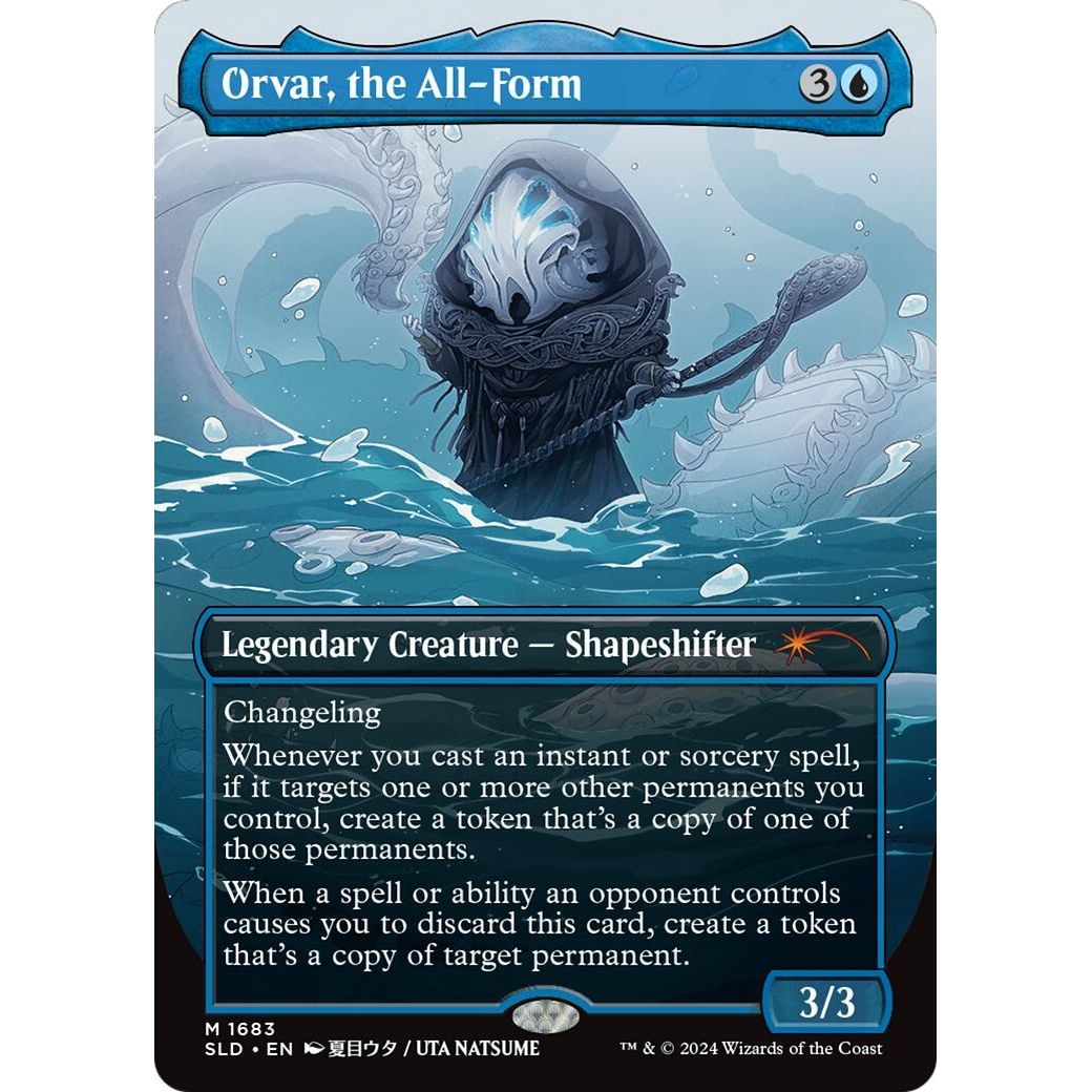 Image for Orvar, the All-Form (Rainbow Foil) (1683) (SLD) - Magic: The Gathering