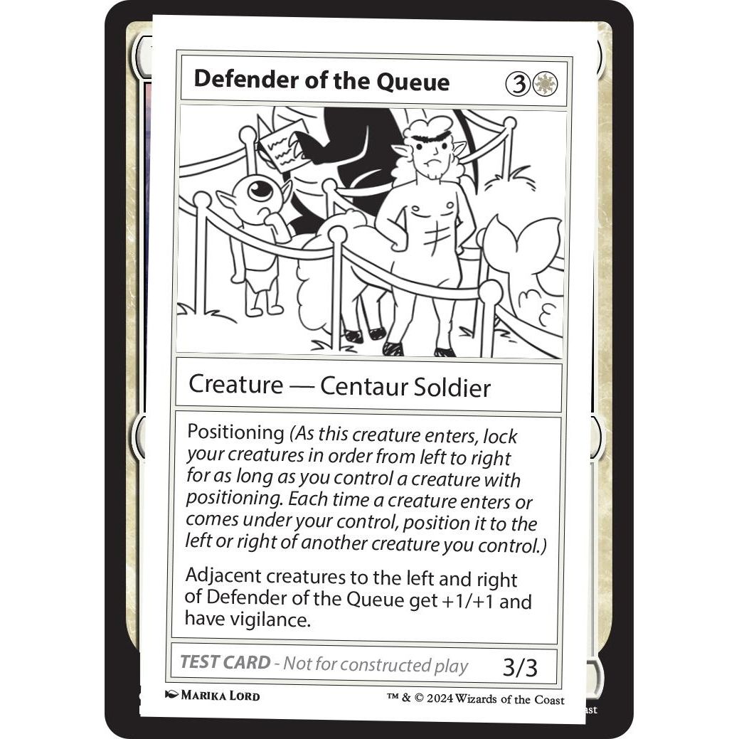 Image for Defender of the Queue (MB2PC) - Magic: The Gathering
