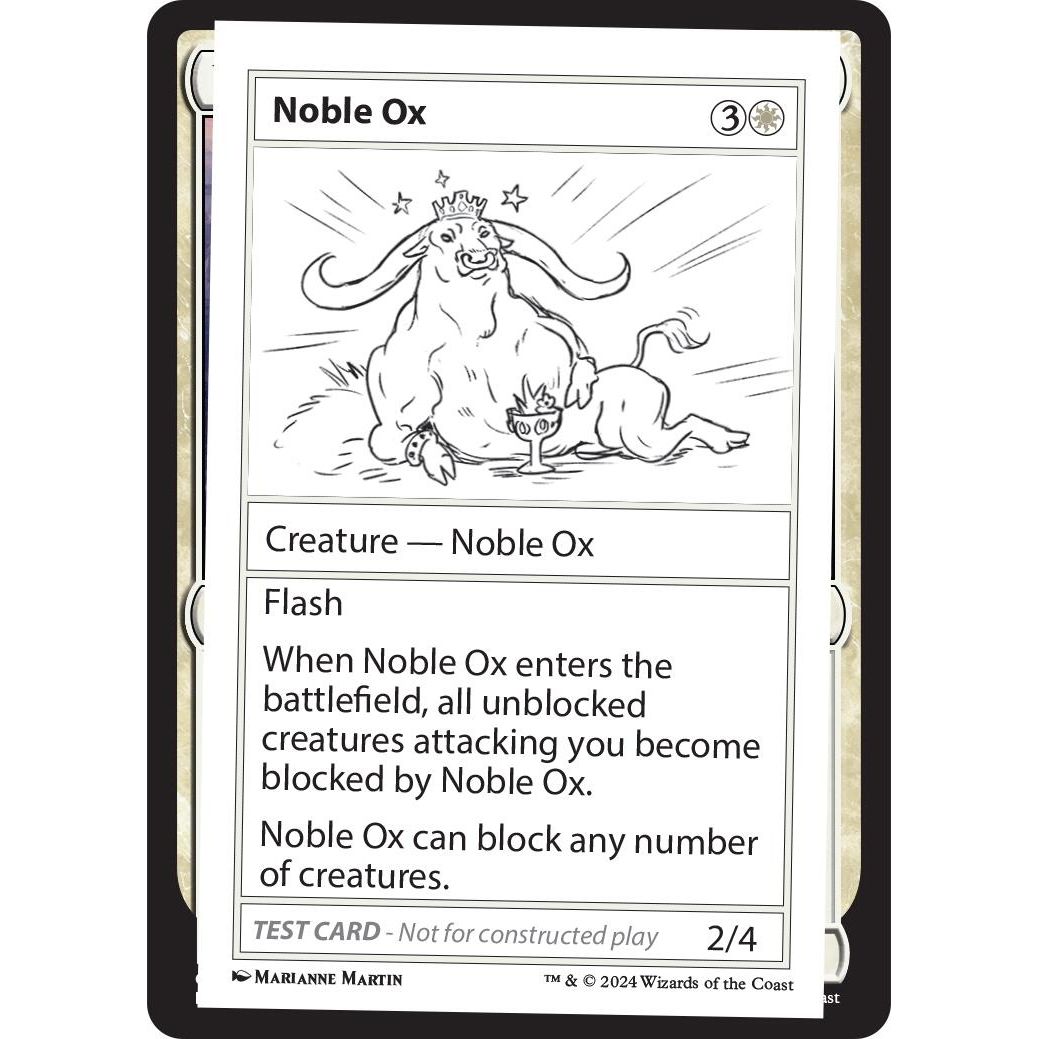 Image for Noble Ox (MB2PC) - Magic: The Gathering