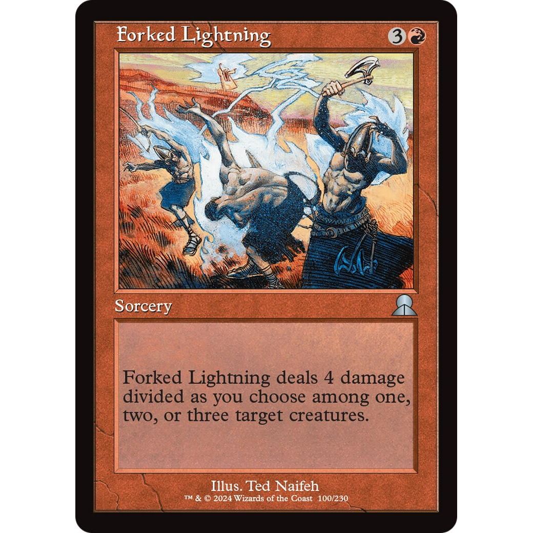 Image for Forked Lightning (100/230) (LIST) - Magic: The Gathering