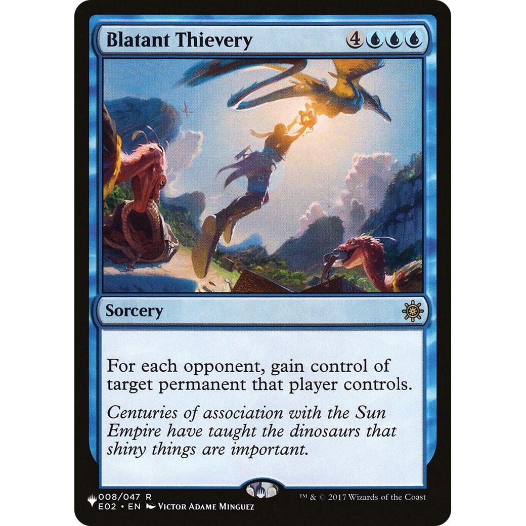 Image for Blatant Thievery (008/047) (LIST) - Magic: The Gathering