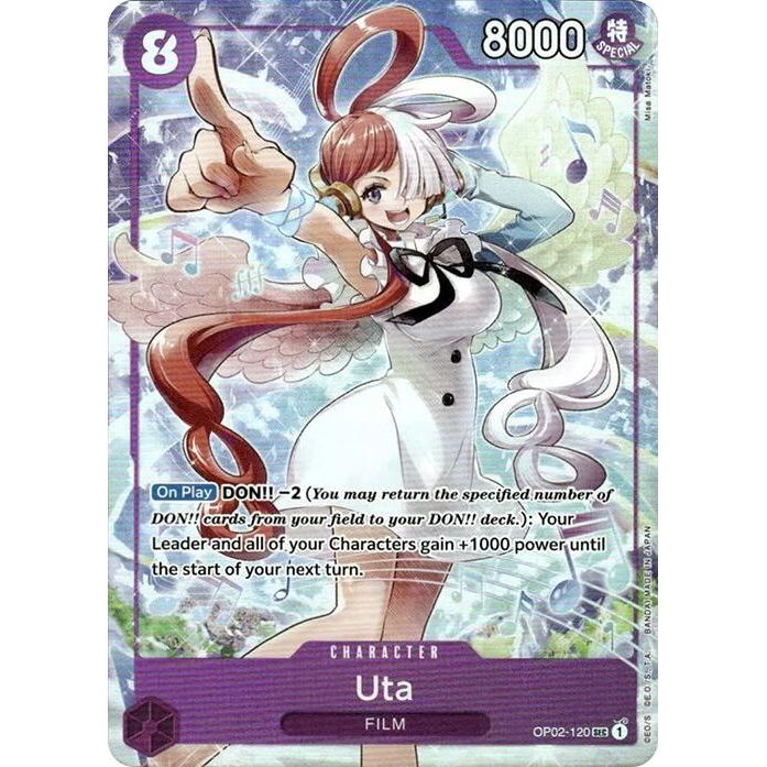 Image for Uta - OP02-120 (Premium Card Collection -Uta-) (OP02-120) (OP-PR) - One Piece Card Game
