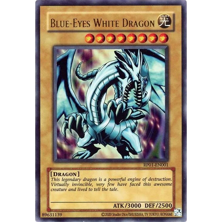 Image for Blue-Eyes White Dragon (RP01-EN001) (RP01) - YuGiOh