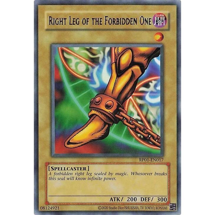 Image for Right Leg of the Forbidden One (RP01-EN017) (RP01) - YuGiOh