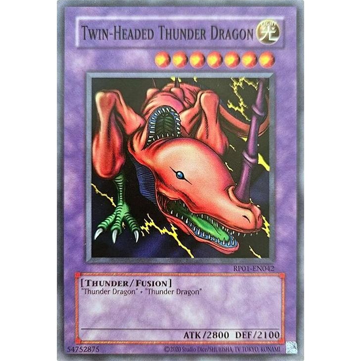Image for Twin-Headed Thunder Dragon (RP01-EN042) (RP01) - YuGiOh