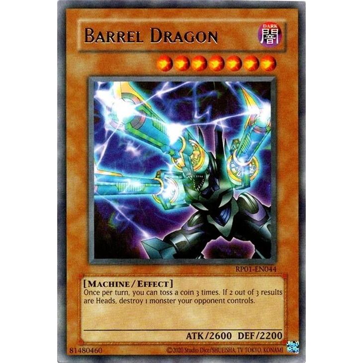 Image for Barrel Dragon (RP01-EN044) (RP01) - YuGiOh