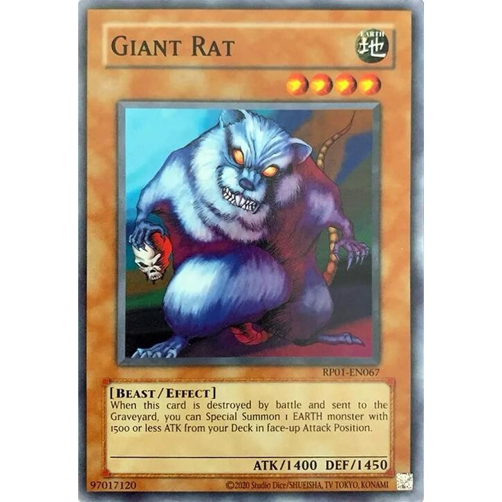 Image for Giant Rat (RP01-EN067) (RP01) - YuGiOh