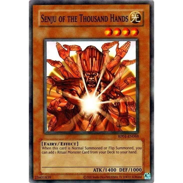 Image for Senju of the Thousand Hands (RP01-EN068) (RP01) - YuGiOh