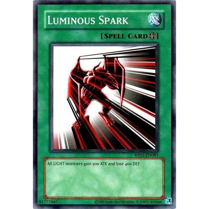 Image for Luminous Spark (RP01-EN081) (RP01) - YuGiOh