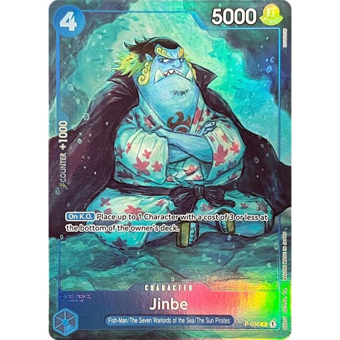 Image for Jinbe (Premium Card Collection -BANDAI CARD GAMES Fest. 23-24 Edition-) (P-030) (OP-PR) - One Piece Card Game