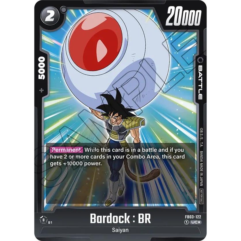 Image for Bardock : BR (Tournament Pack 03) (FB03-122) (DBSFW_TPR) - Dragon Ball Super: Fusion World
