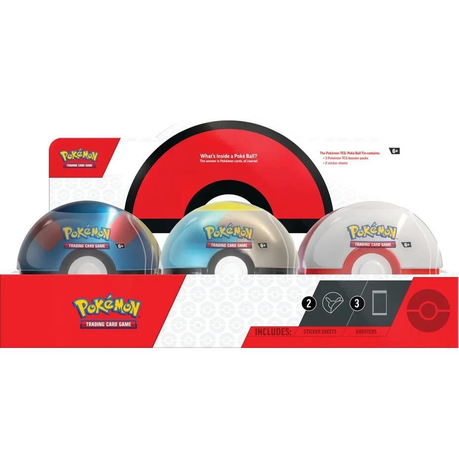 Image for Poke Ball Tin Display (Q4 2024) - Pokemon