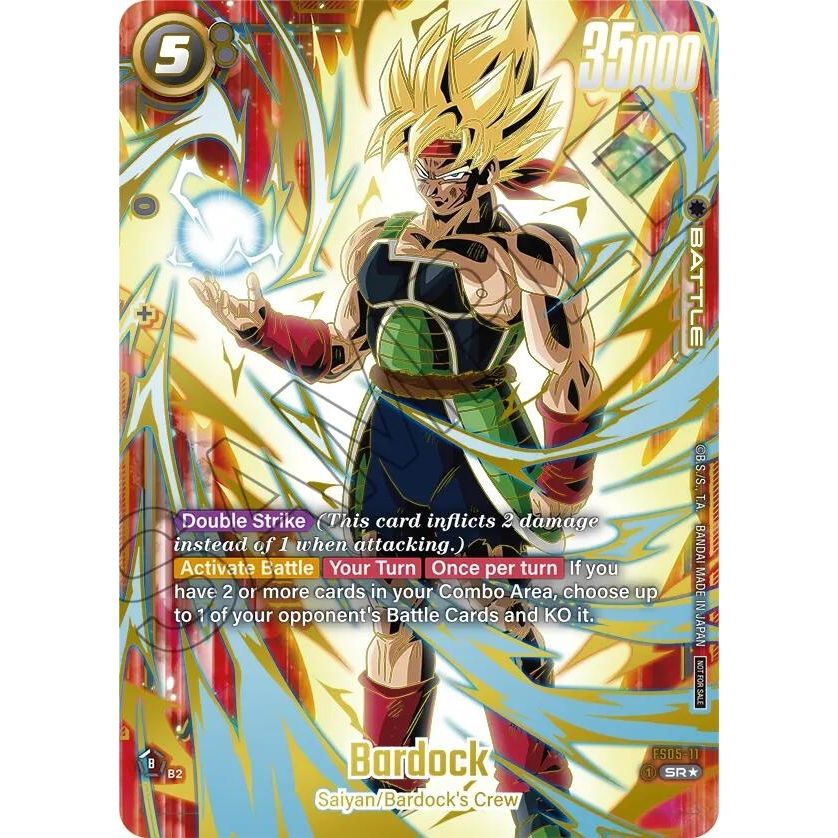Image for Bardock - FS05-11 (Gold) (FS05-11) (DBSFW_TPR) - Dragon Ball Super: Fusion World
