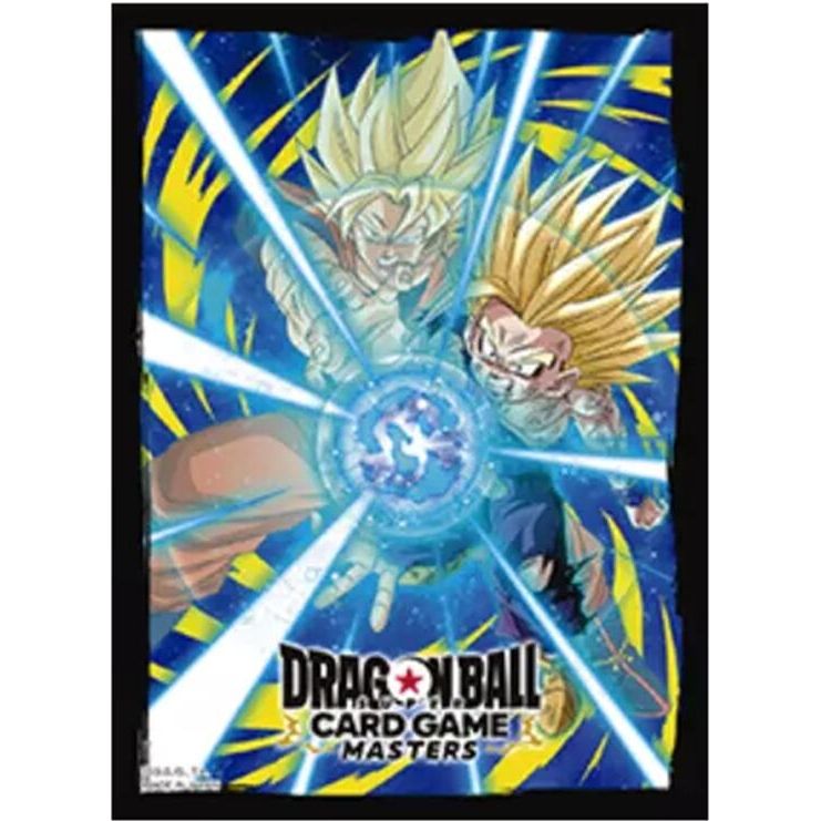 Image for Dragon Ball Super CCG: Premium 7th Anniversary Box 2024 Card Sleeves - Father-Son Kamehameha (66-Pack) - Card Sleeves