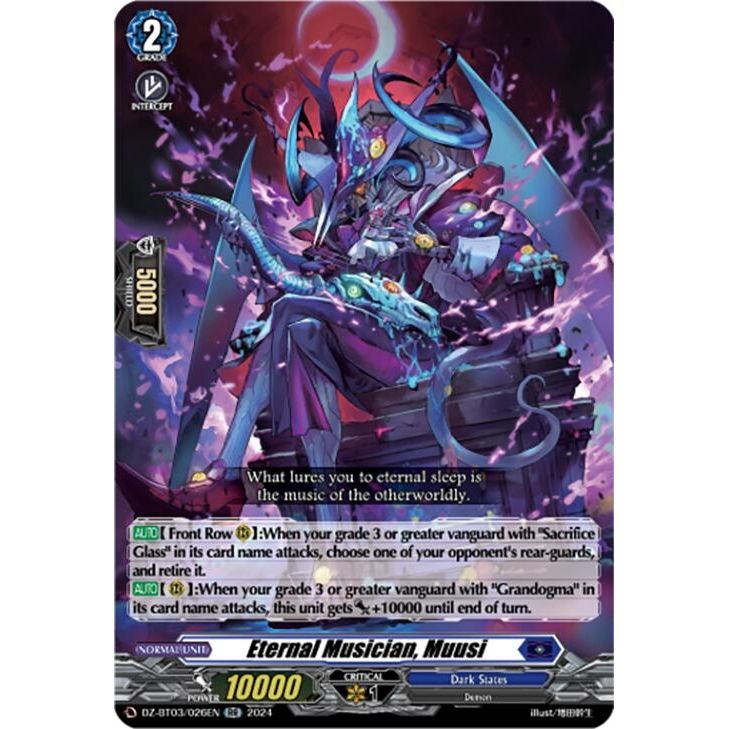 Image for Eternal Musician, Muusi (DZ-BT03/026EN) (DZ-BT03) - Cardfight Vanguard