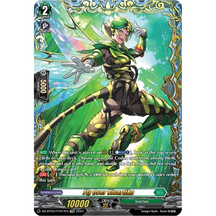 Image for Fly Over Vivartika (FFR) (DZ-BT03/FFR17EN) (DZ-BT03) - Cardfight Vanguard