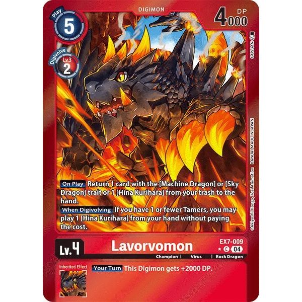 Image for Lavorvomon (Foil) (EX7-009 C) (EX07) - Digimon Card Game