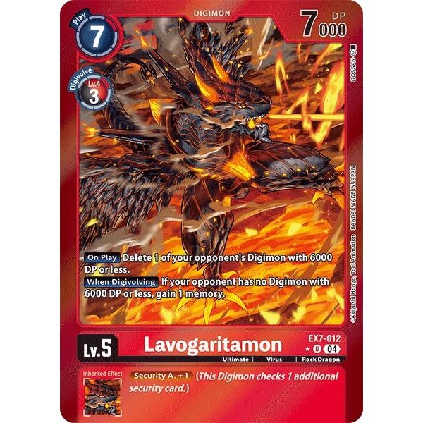 Image for Lavogaritamon (Foil) (EX7-012 U) (EX07) - Digimon Card Game