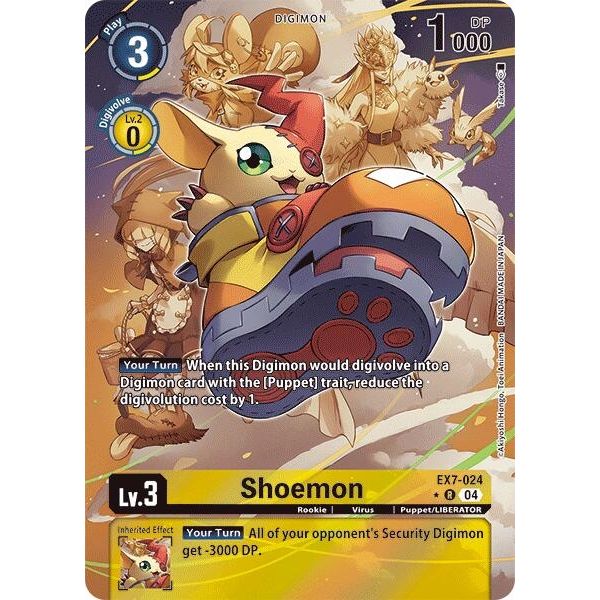 Image for Shoemon (Alternate Art) (EX7-024 R) (EX07) - Digimon Card Game