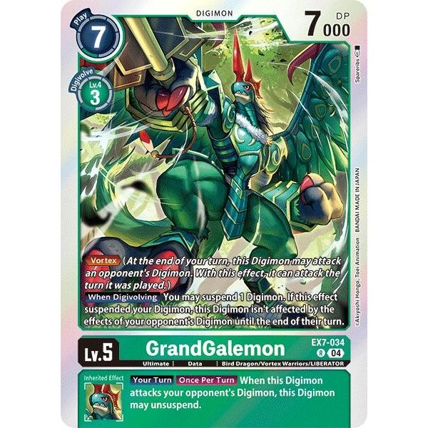 Image for GrandGalemon (EX7-034 R) (EX07) - Digimon Card Game