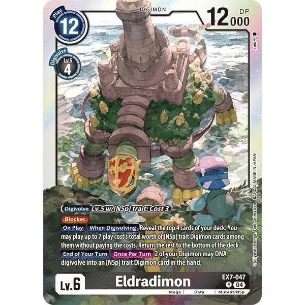 Image for Eldradimon (EX7-047 R) (EX07) - Digimon Card Game