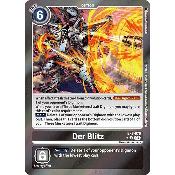 Image for Der Blitz (Foil) (EX7-070 U) (EX07) - Digimon Card Game