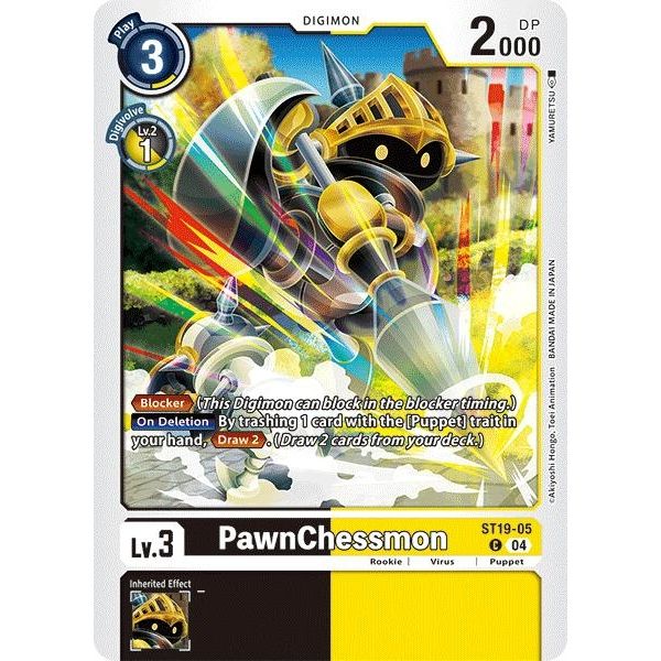 Image for PawnChessmon - ST19-05 (ST19-05 C) (ST-19) - Digimon Card Game